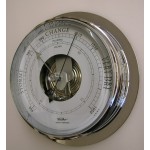 GR Luxe uitgevoerde barometer chroom Fischer